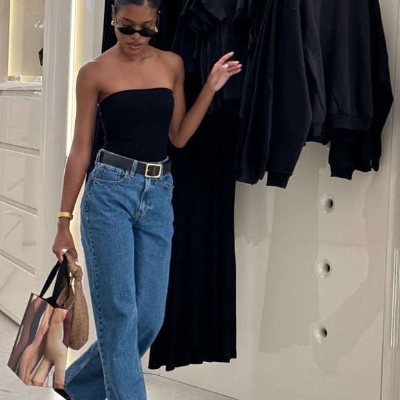 NWT- COS Sparkly Textured Bandeau Top - Picture 15 of 16